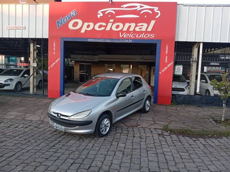 PEUGEOT - 206 - 1999/1999 - Prata - R$ 8.990,00