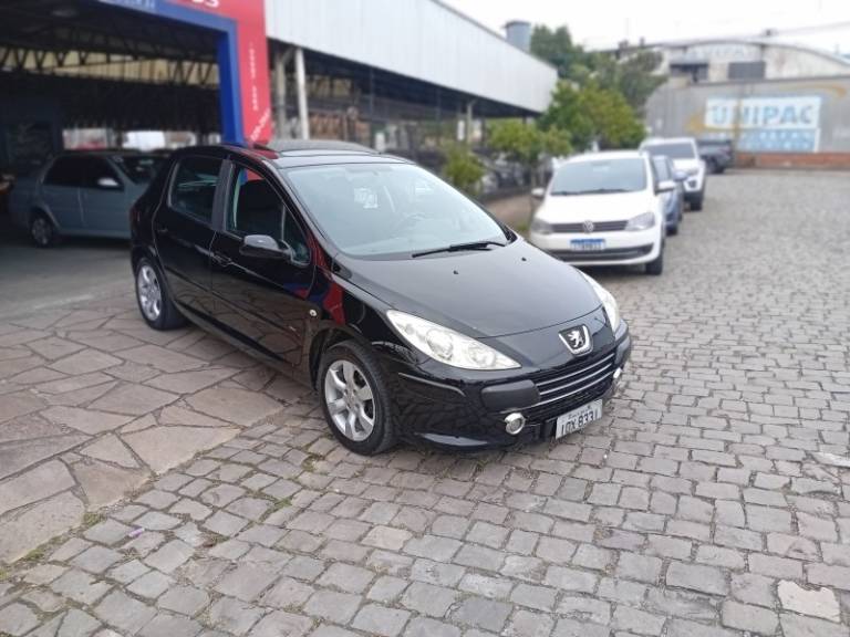 PEUGEOT - 307 - 2008/2009 - Preta - R$ 25.990,00