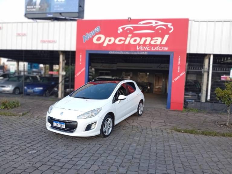 PEUGEOT - 308 - 2012/2013 - Branca - R$ 39.990,00