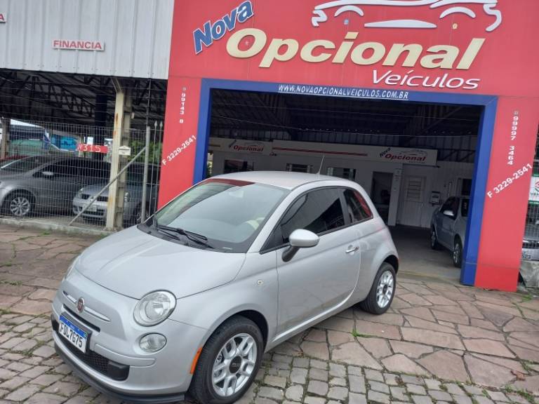 FIAT - 500 - 2013/2013 - Prata - R$ 42.900,00