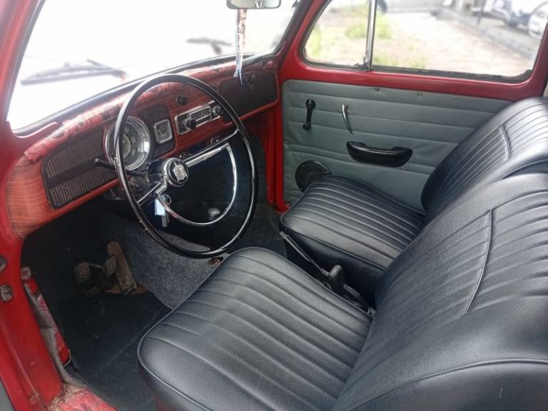 VOLKSWAGEN - FUSCA - 1972/1972 - Vermelha - R$ 9.990,00