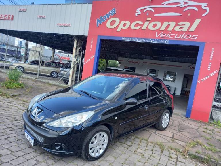 PEUGEOT - 207 - 2008/2009 - Preta - R$ 24.900,00