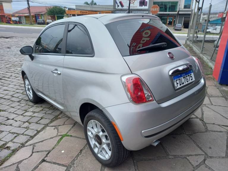 FIAT - 500 - 2013/2013 - Prata - R$ 42.900,00