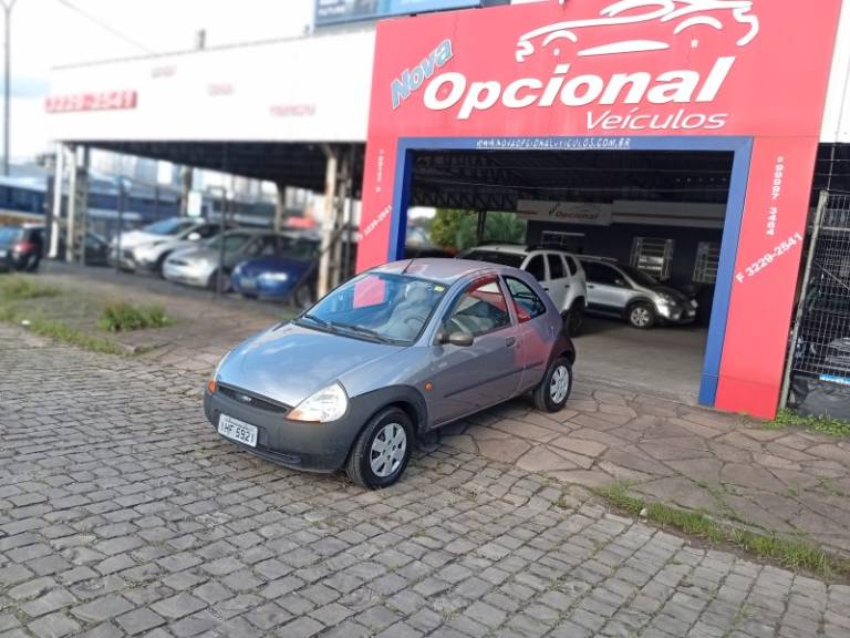 FORD - KA - 1998/1998 - Cinza - R$ 9.990,00