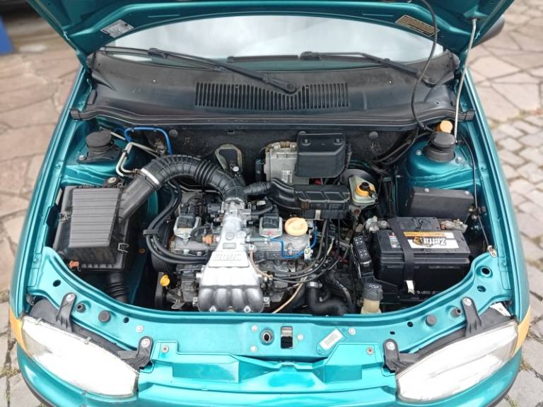 FIAT - PALIO - 1996/1997 - Verde - R$ 9.990,00