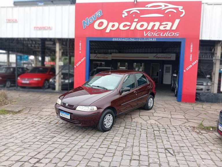 FIAT - PALIO - 2003/2003 - Vermelha - R$ 16.990,00