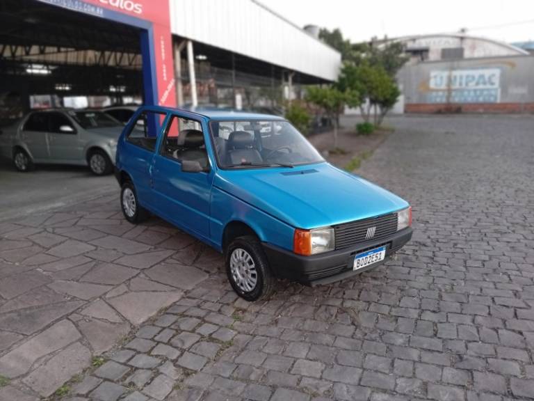 FIAT - UNO - 1993/1994 - Azul - R$ 7.500,00