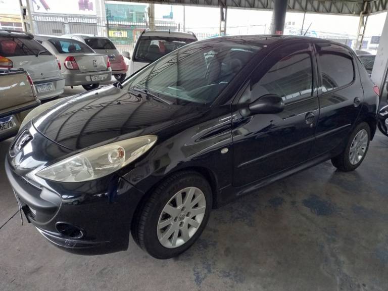 PEUGEOT - 207 - 2008/2009 - Preta - R$ 24.900,00