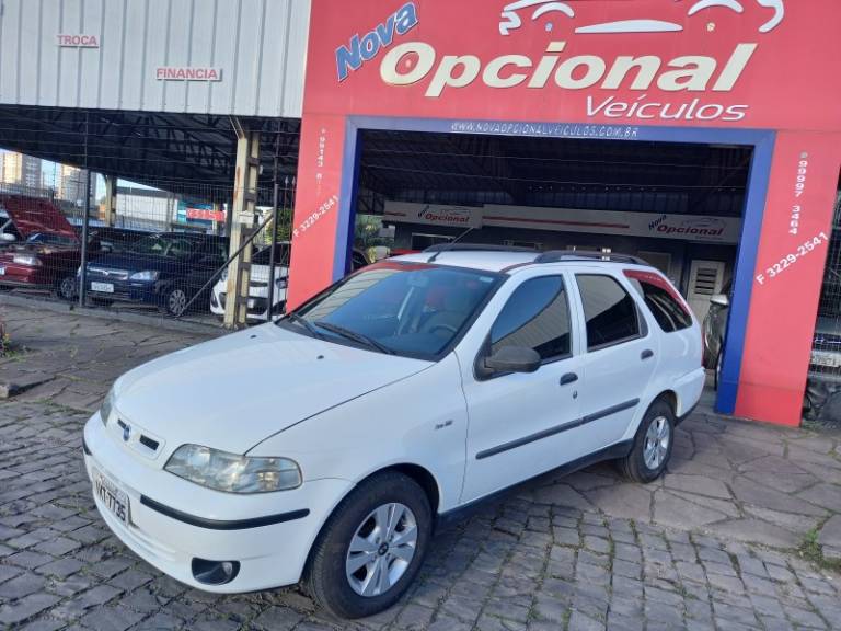 FIAT - PALIO - 2002/2003 - Branca - R$ 18.900,00
