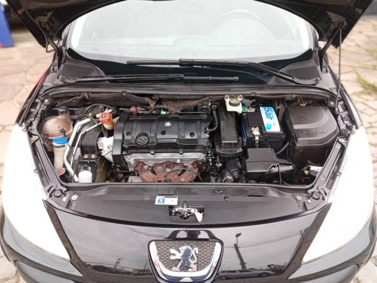 PEUGEOT - 307 - 2008/2009 - Preta - R$ 25.990,00