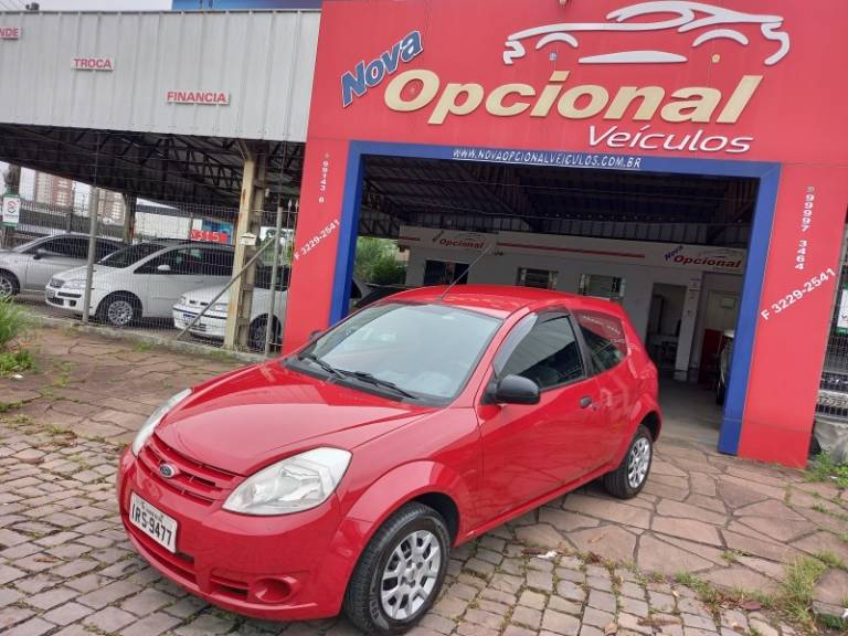 FORD - KA - 2010/2011 - Vermelha - R$ 21.900,00