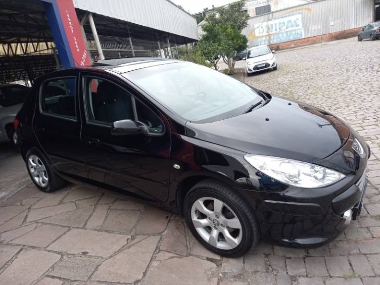 PEUGEOT - 307 - 2009/2010 - Preta - R$ 27.990,00