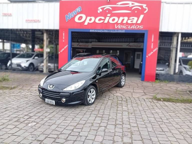 PEUGEOT - 307 - 2008/2009 - Preta - R$ 25.990,00