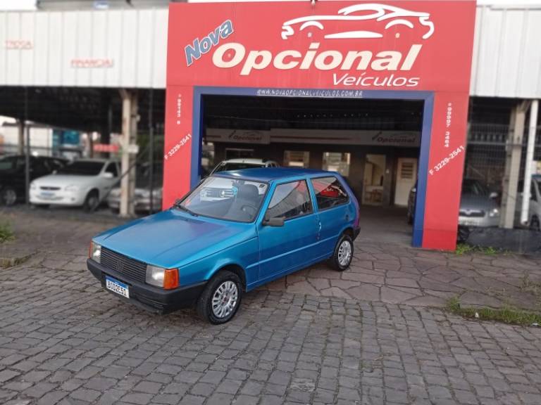 FIAT - UNO - 1993/1994 - Azul - R$ 7.500,00