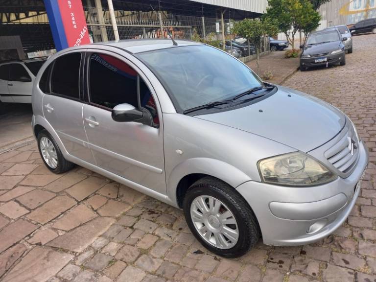 CITROËN - C3 - 2007/2008 - Prata - Sob Consulta
