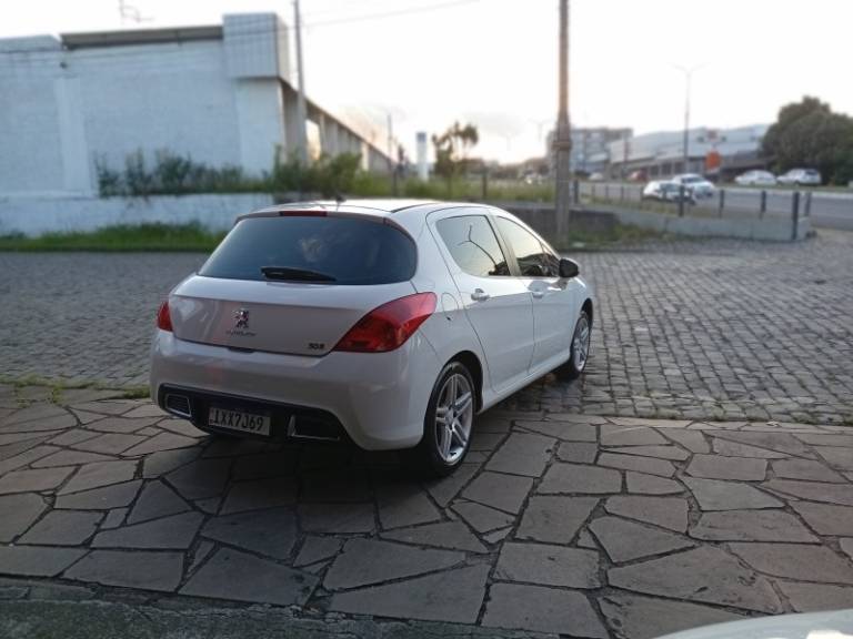 PEUGEOT - 308 - 2012/2013 - Branca - R$ 39.990,00