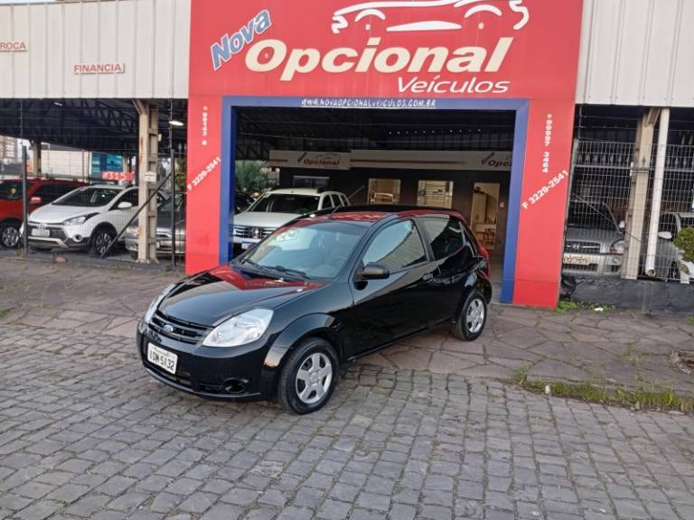 FORD - KA - 2008/2009 - Preta - R$ 21.990,00