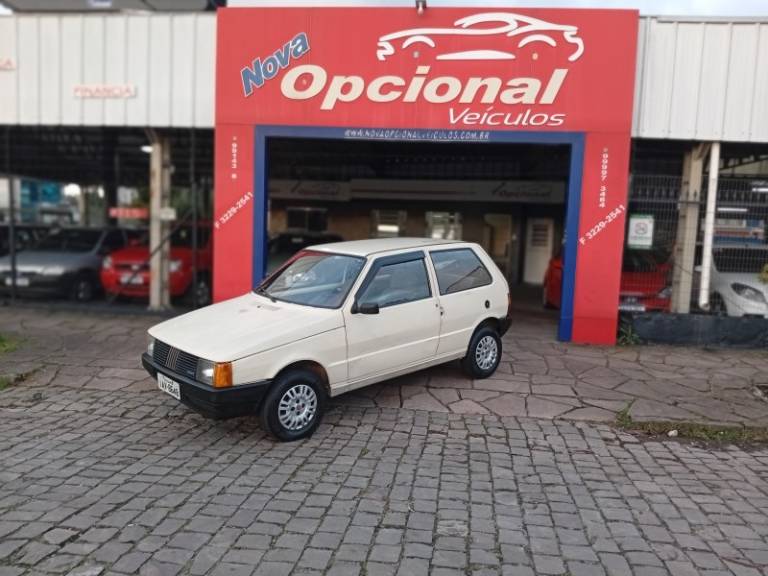 FIAT - UNO - 1990/1991 - Bege - R$ 8.990,00